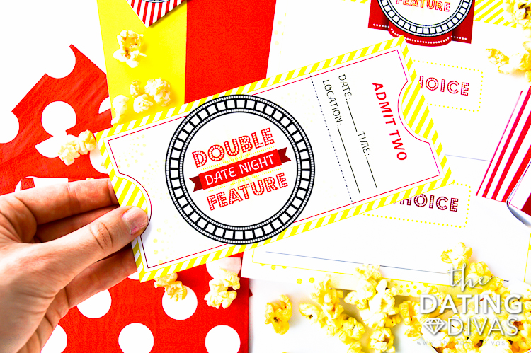 Movie Night Date Gift Idea - dateyourspouse.com A movie night kit of essentials for a perfect Christmas gift ideas for him | The Dating Divas