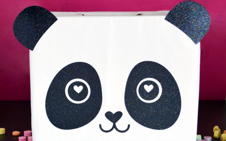 A panda themed valentine box - thedatingdivascom.bigscoots-staging.com Panda valentine card box with heart-shaped eyes and nose | The Dating Divas
