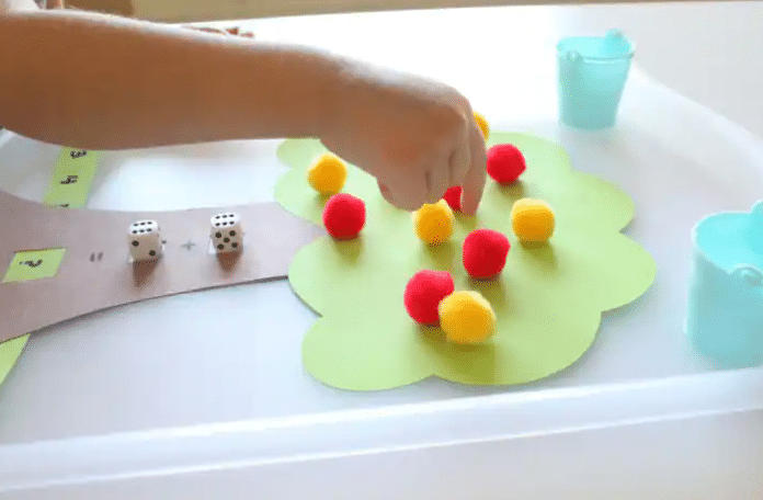 Pom pom tree toddler activities - thedatingdivascom.bigscoots-staging.com Apple tree counting toddler activities | The Dating Divas