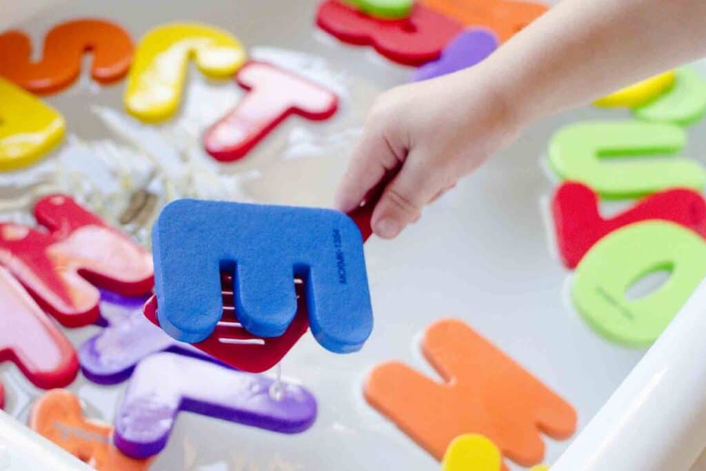 Floating letter preschool activities - thedatingdivascom.bigscoots-staging.com Toddler activities using letters floating in water | The Dating Divas