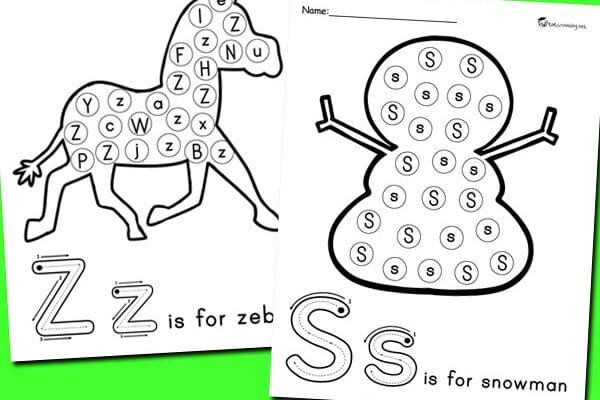 Printable preschool worksheets to help with identifying letters - thedatingdivascom.bigscoots-staging.com Alphabet hunt preschool worksheets | The Dating Divas