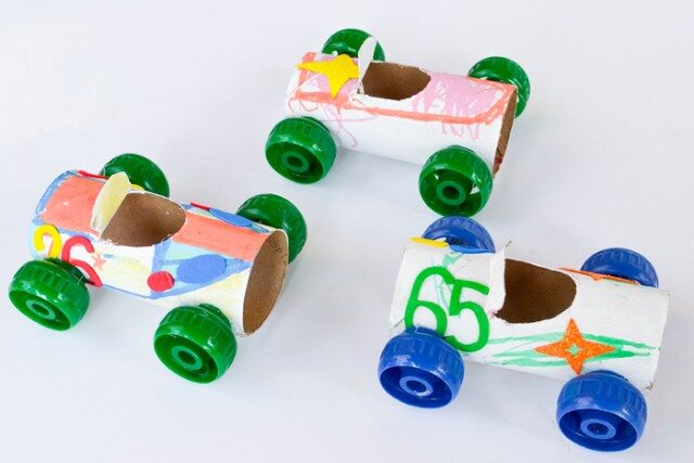 Toilet paper roll toddler activities - thedatingdivascom.bigscoots-staging.com Toilet paper roll racecar craft | The Dating Divas