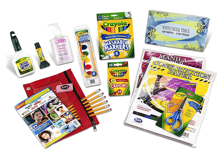 Kindergarten Supply Pack - www.TheDatingDivas.com Back to School shopping made easy with a Kindergarten Pack. | The Dating Divas