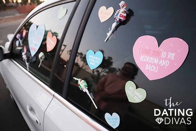 Birthday Scavenger Hunt for Adults with Car Decorations - dateyourspouse.com How to Make a Birthday Scavenger Hunt for Adults | The Dating Divas