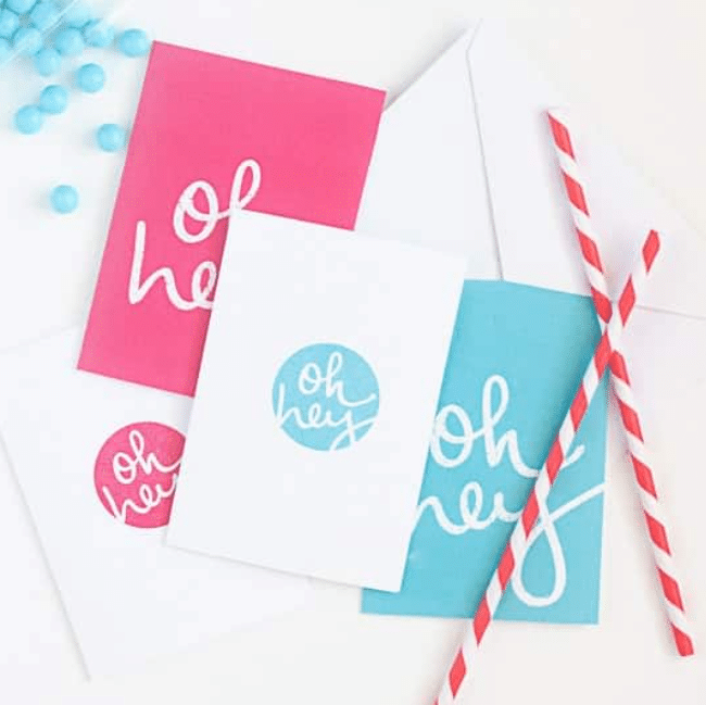 Oh hey free printable cards | The Dating Divas