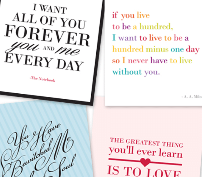 Free printable love notes for your home | The Dating Divas