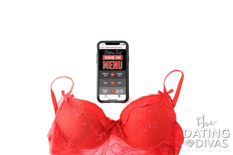 Sexy Room Service App - www.TheDatingDivas.com A sexy date night using the Room Service app you can buy on our holiday sale. | The Dating Divas