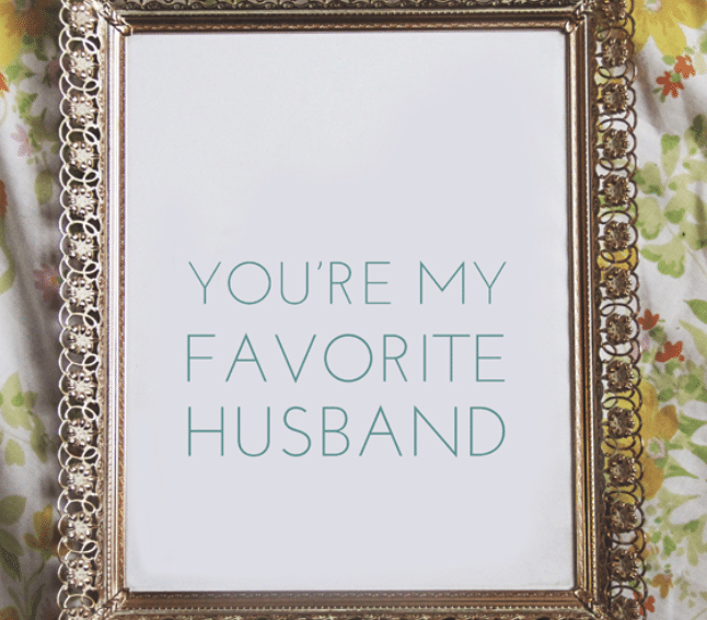 Free printable love notes to frame | The Dating Divas