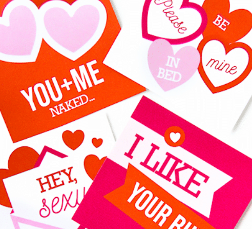 Valentine love notes for your man | The Dating Divas