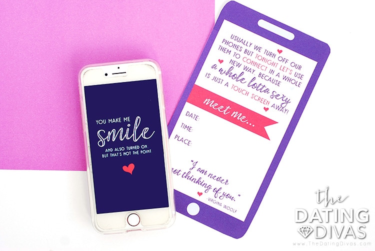 Free printable intimacy invite and app with couples sex games | The Dating Divas