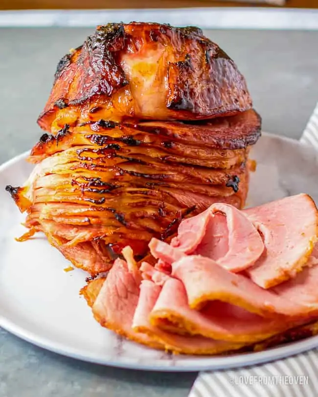 Brown sugar glazed ham would be perfect for Easter dinner | The Dating Divas