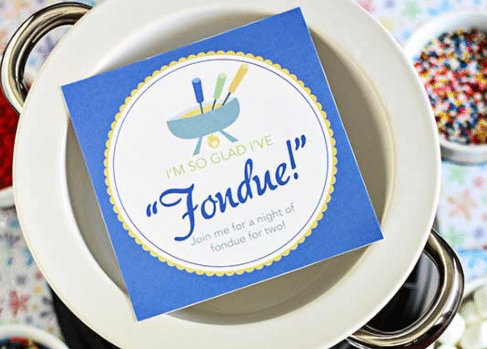 Surprise your sweetie with a fondue night at home this Valentine's Day! | The Dating Divas