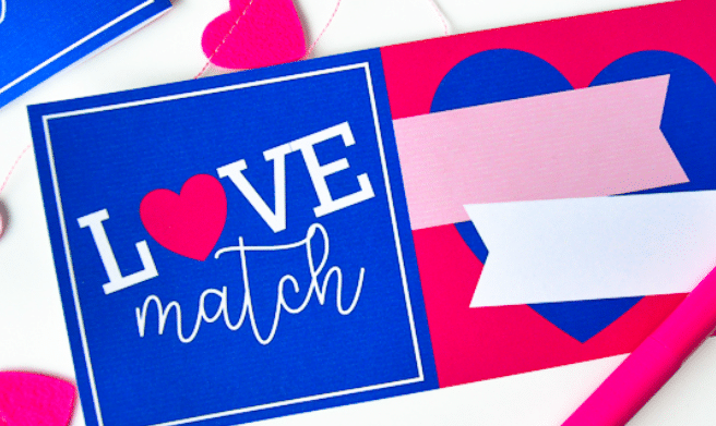 Our Love Match game is a sexy twist on the classic game of memory! Great for your Valentine's Day ideas! | The Dating Divas