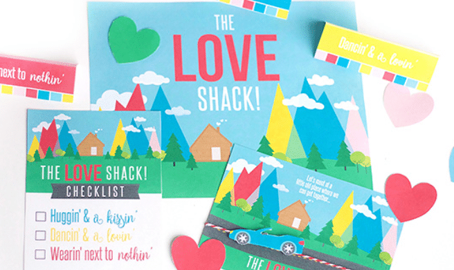 The Love Shack creates a romantic & cozy night in for you and your valentine! | The Dating Divas