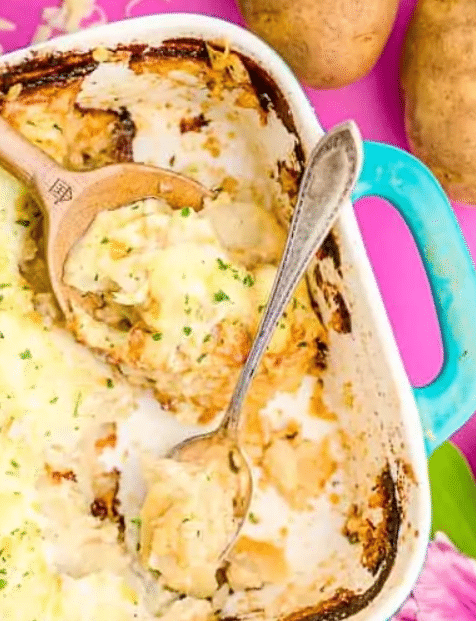 Scalloped Potatoes are a classic Easter dinner side dish | The Dating Divas