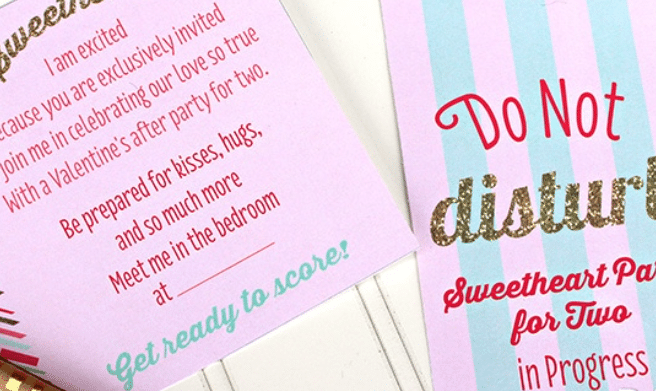 Our Sweetheart Bedroom Party Pack has everything you need for a sexy, romantic, and exciting party for two! | The Dating Divas