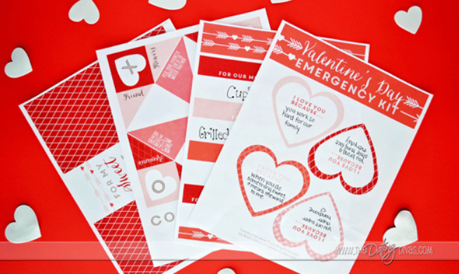 Our Valentine's Day Emergency Kit makes a great last minute gift for couples! | The Dating Divas