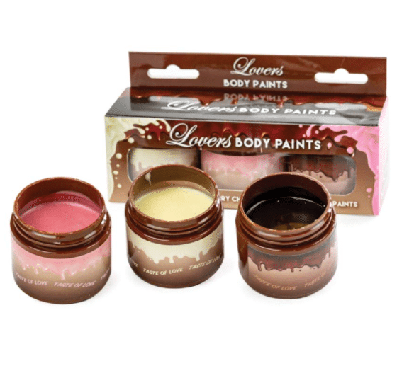 These edible body paints are a great surprise for this sexy Easter candy basket! | The Dating Divas