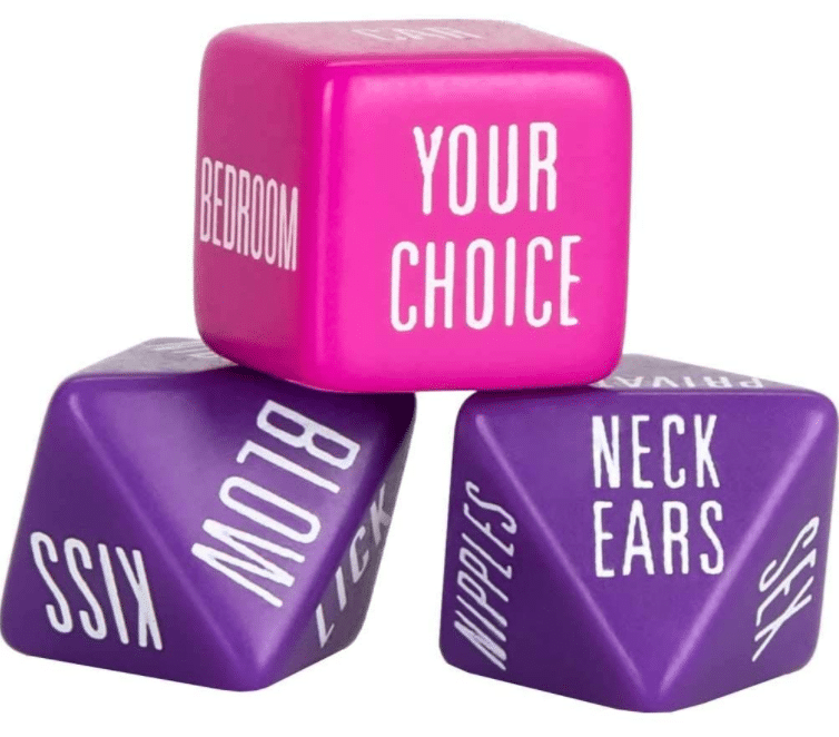 Spicy Dice are PERFECT for adding some heat to the bedroom, as well as your sweetie's sexy Easter candy basket! | The Dating Divas