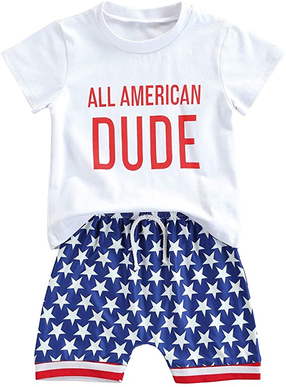 This All American Dude 4th of July apparel is perfect for your boys! | The Dating Divas