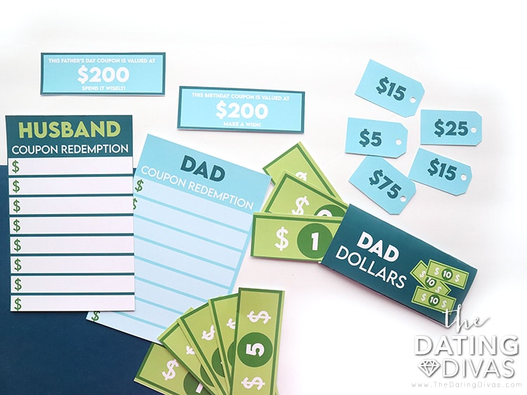 Our Dad Dollars are the best gift for dad this Father's Day! | The Dating Divas