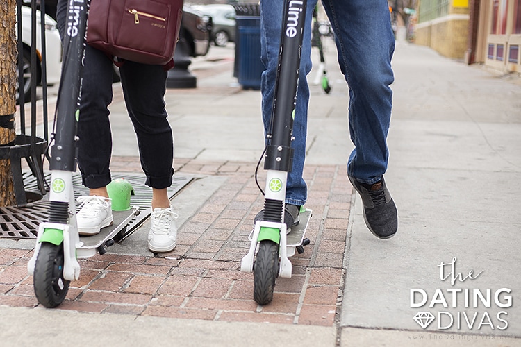Explore your city on a Lime Scooter! | The Dating Divas
