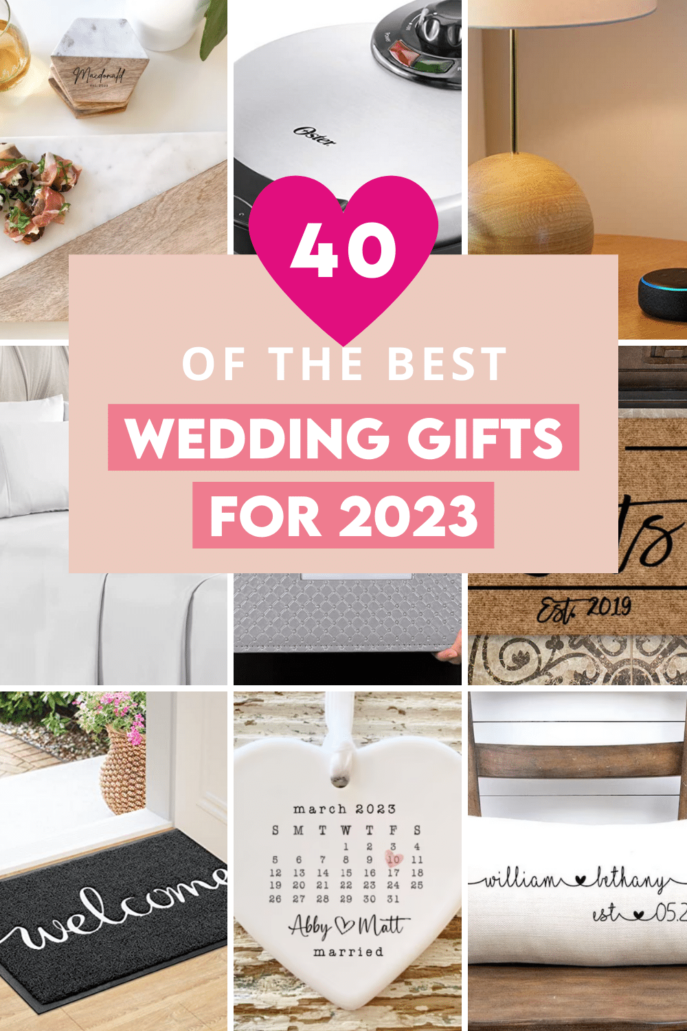 Check out 40 of the BEST wedding gift ideas for 2023! | The Dating Divas