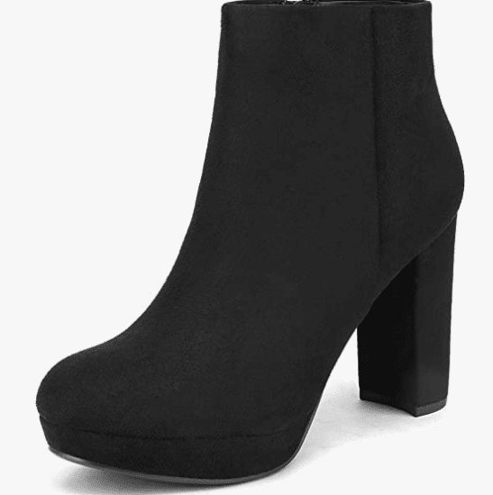 Your fall outfits for date night aren't complete without these high-heeled ankle boots! | The Dating Divas