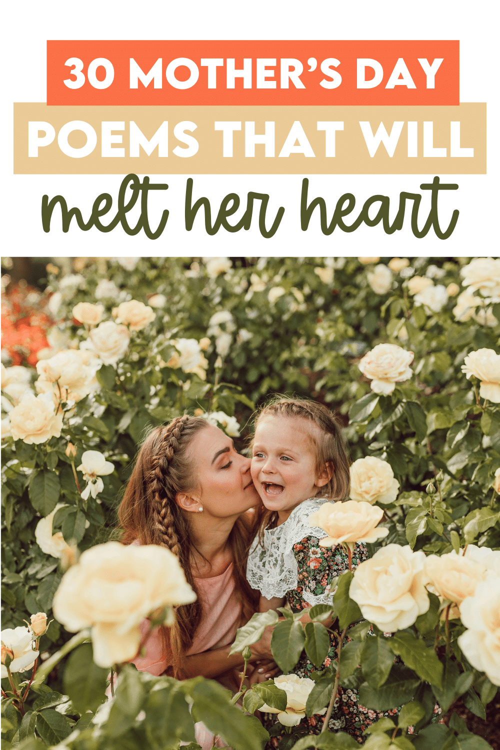 You'll love these 30 poems for Mother's Day because they'll surely melt Mom's heart! | The Dating Divas