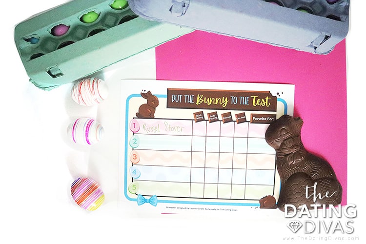 You and your spouse are going to love this chocolate bunny taste-testing game! | The Dating Divas