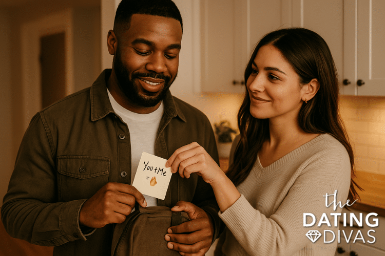 A secret romance code doesn't have to be elaborate--a note in a lunchbox is perfect! | The Dating Divas