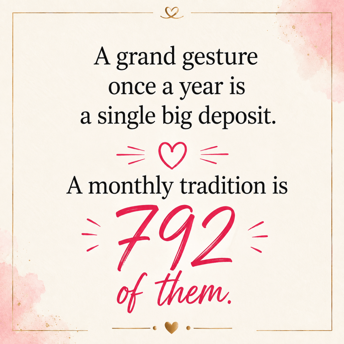 why small gestures matter more than grand gestures in marriage