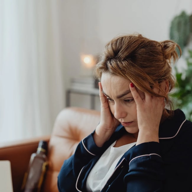 A wife overwhelmed by the mental load