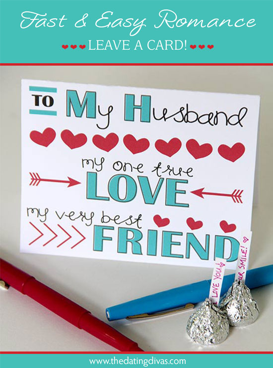 A thoughtful way to say I love you printable card