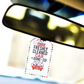 Surprise your spouse with a clean car!
