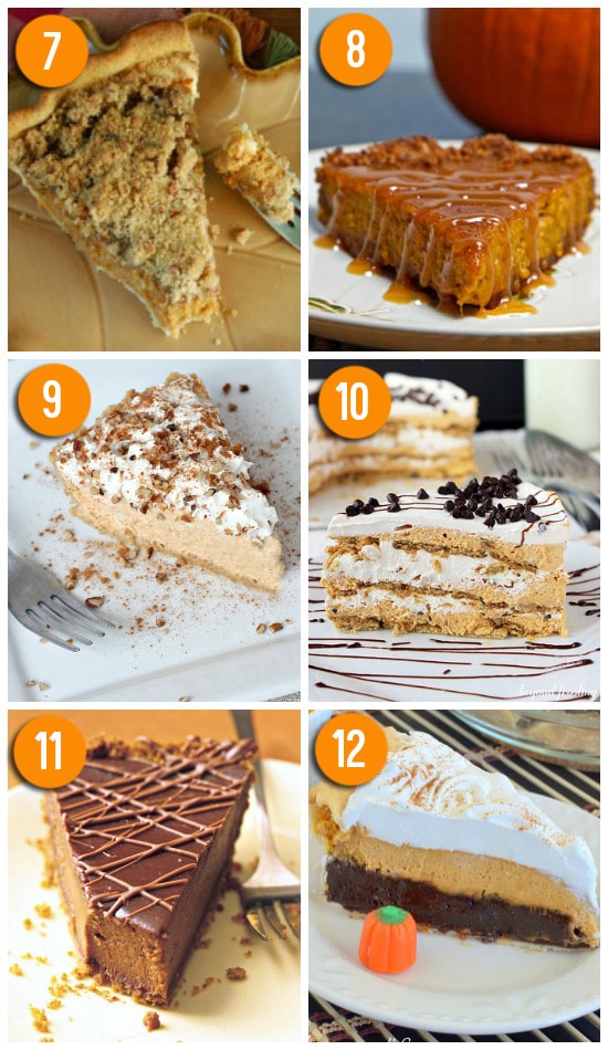 Easy and Unique Pumpkin Recipes for Pie - dateyourspouse.com Pie ideas for fall. | The Dating Divas