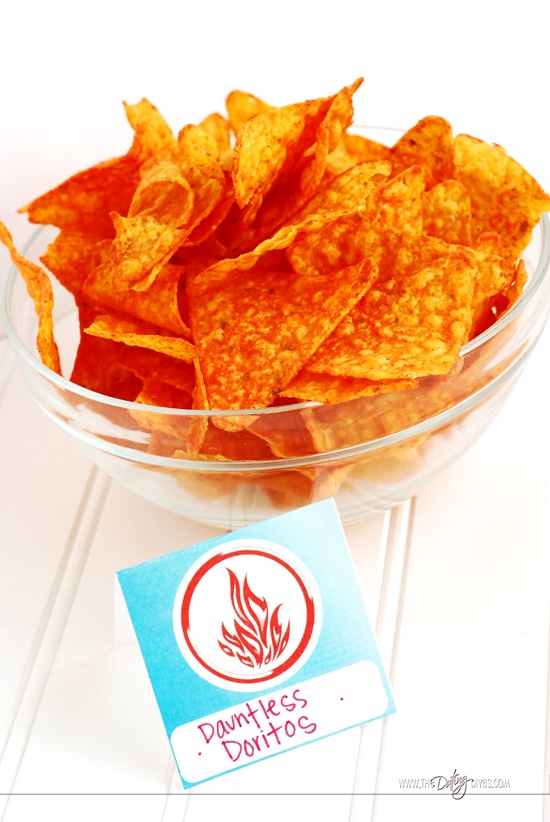 Divergent Date Night Dauntless Treats