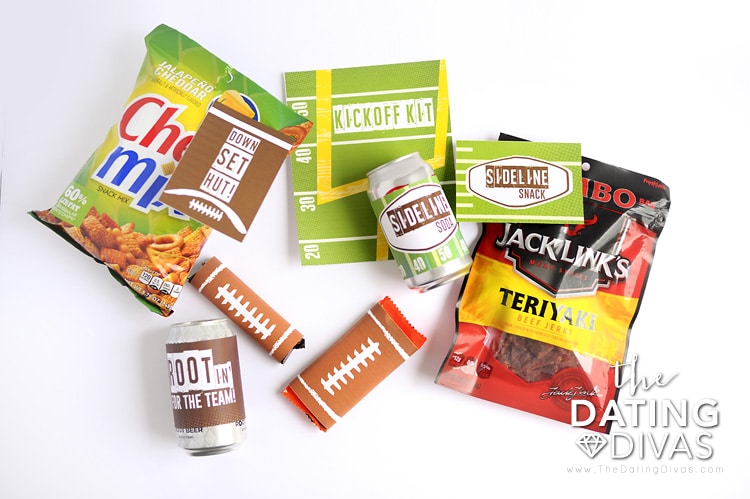 Football Themed Gift Idea for Husband or Boyfriend! Perfect for the Super Bowl