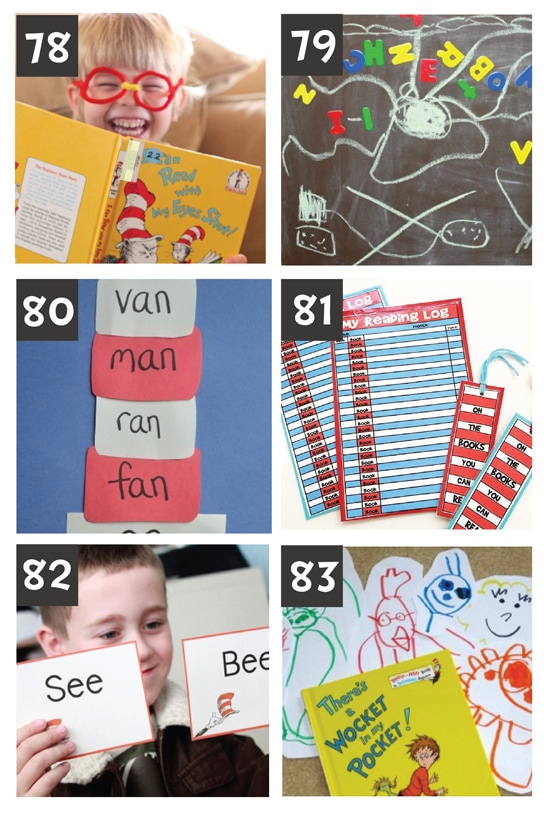 Dr. Suess Reading Ideas