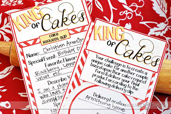 Cake Decorating Date Night Free Printables