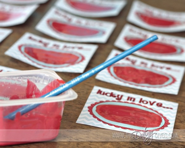Erika - Lucky in Love painting