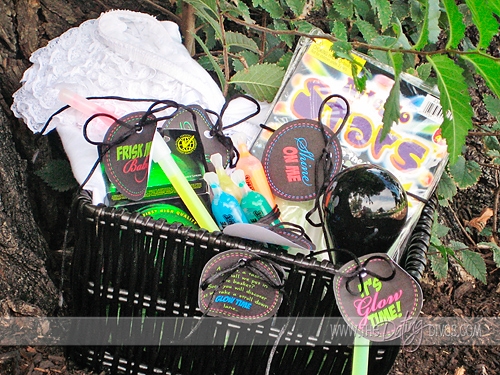 Michelle-It's glow time-basket