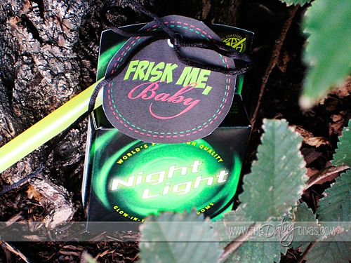 Michelle-It's glow time-condoms