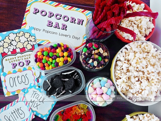 Popcorn Lover's Date Night from dateyourspouse.com