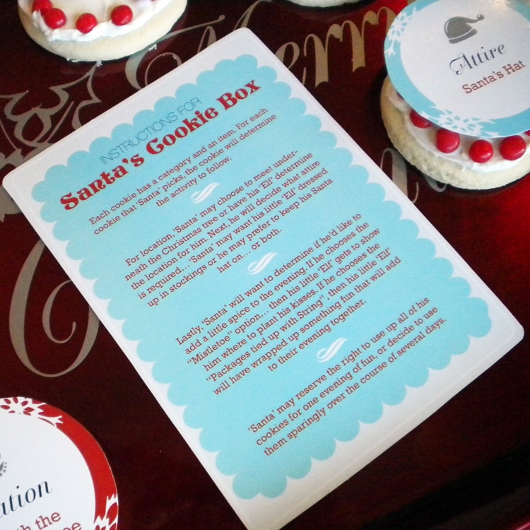 Santa's cookies bedroom game