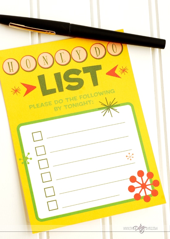 Sexy Honey Do List Blank To Do List