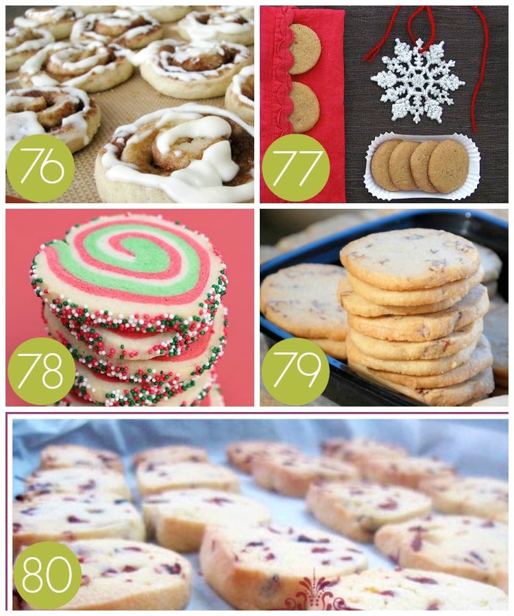 Slice and Bake Christmas Cookie Recipes
