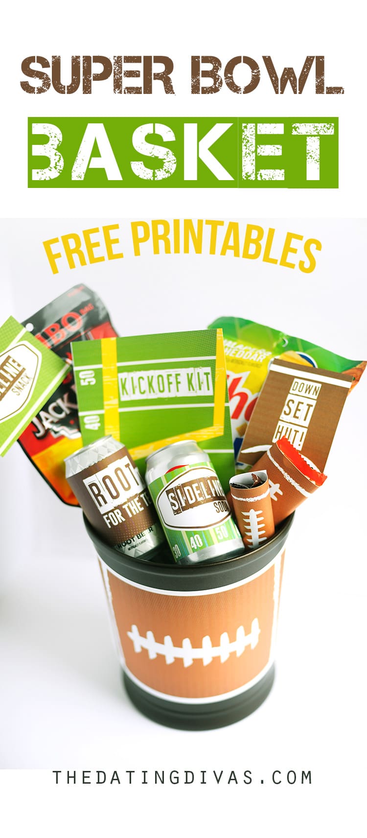 Super Bowl Basket Free Printables