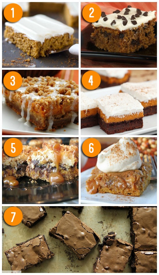Easy Pumpkin Dessert Bars - dateyourspouse.com Easy to make pumpkin dessert bars. | The Dating Divas