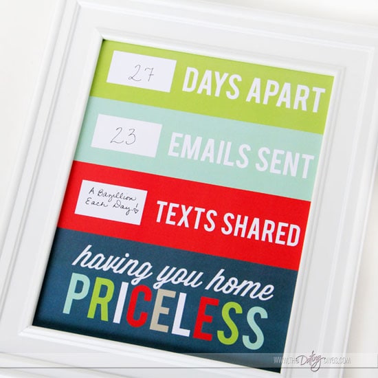 Welcome Home Table Sign